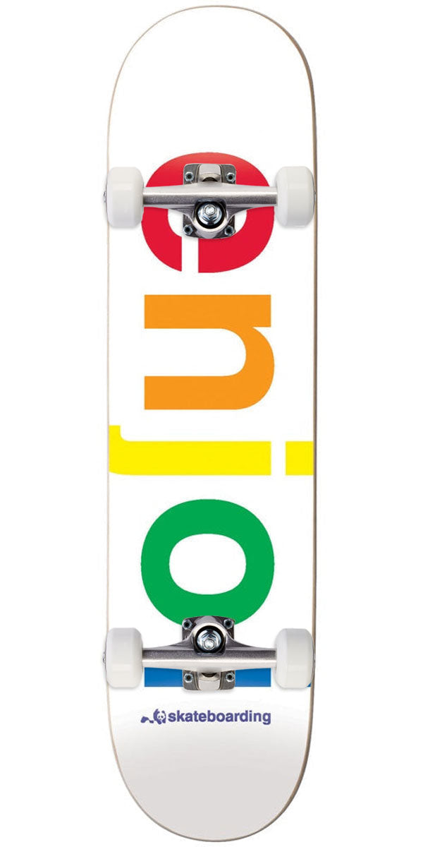 Enjoi Spectrum R7 Skateboard Complete - White - 8.25