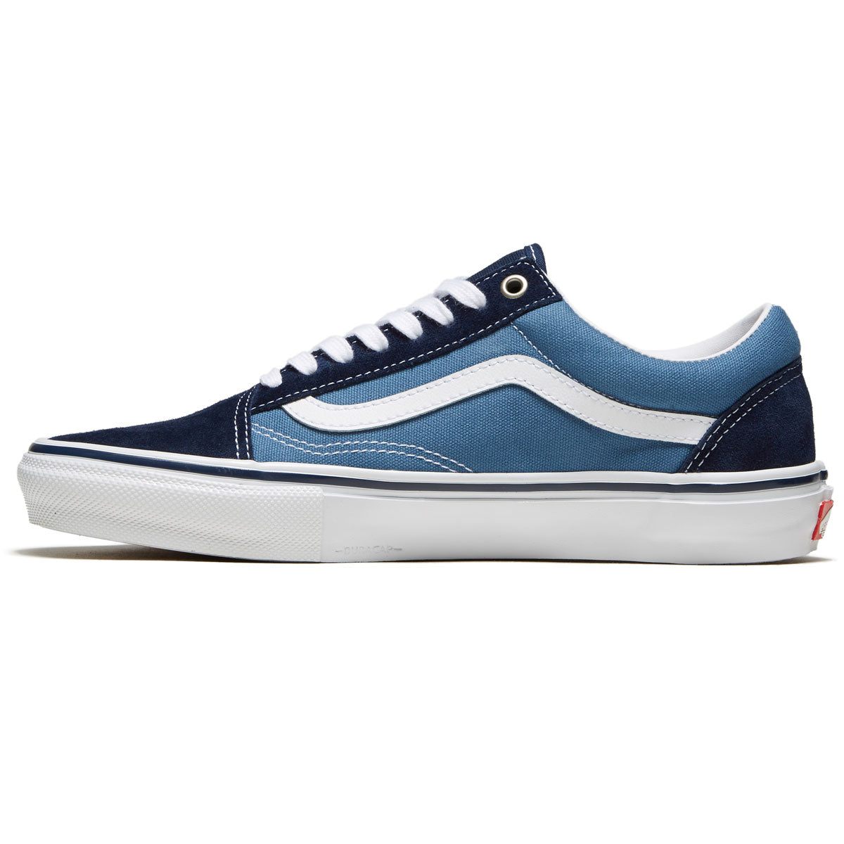 Vans Skate Old Skool Shoes - Navy/White image 2