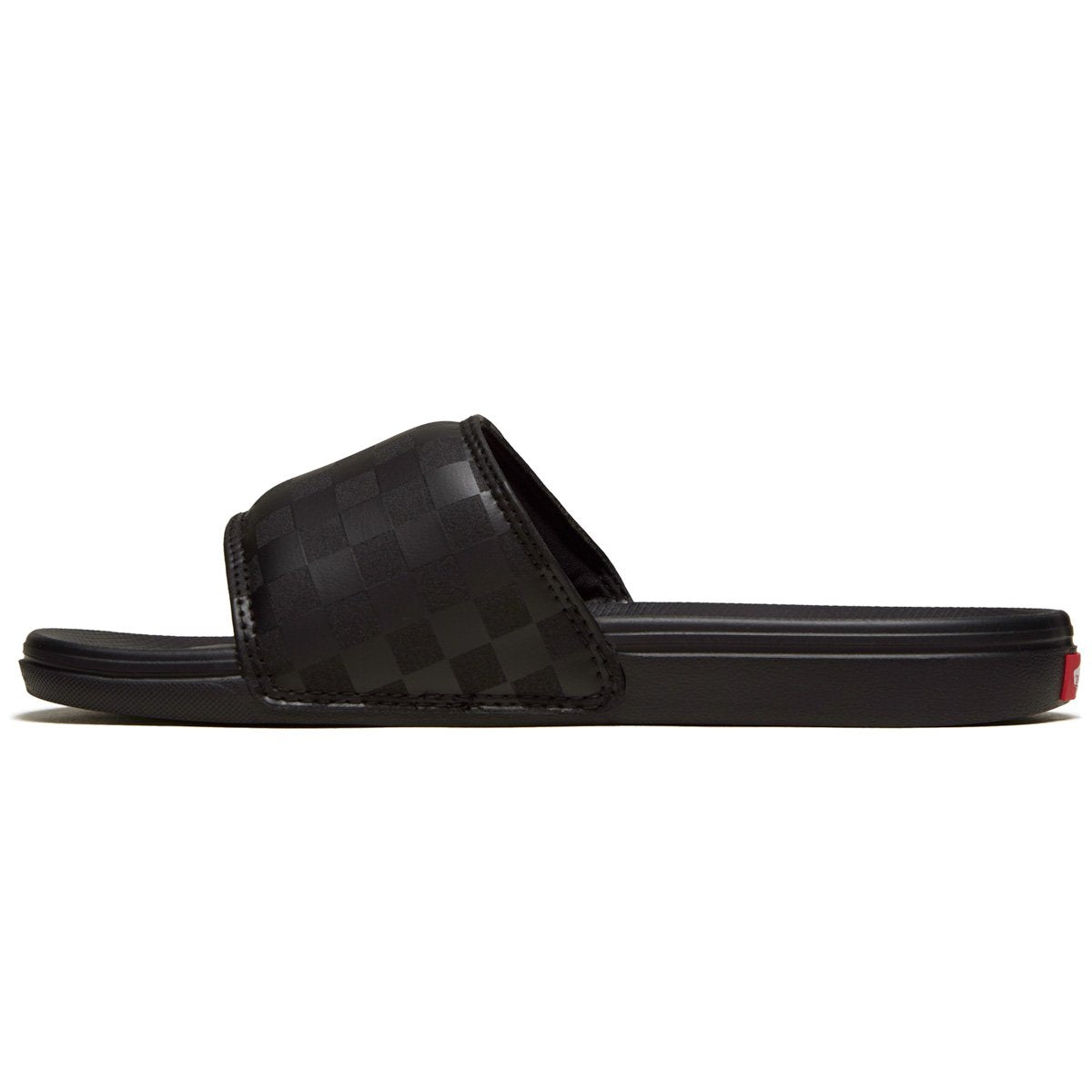 Vans La Costa Slide-On Sandals - Checkerboard/Black/Black image 2