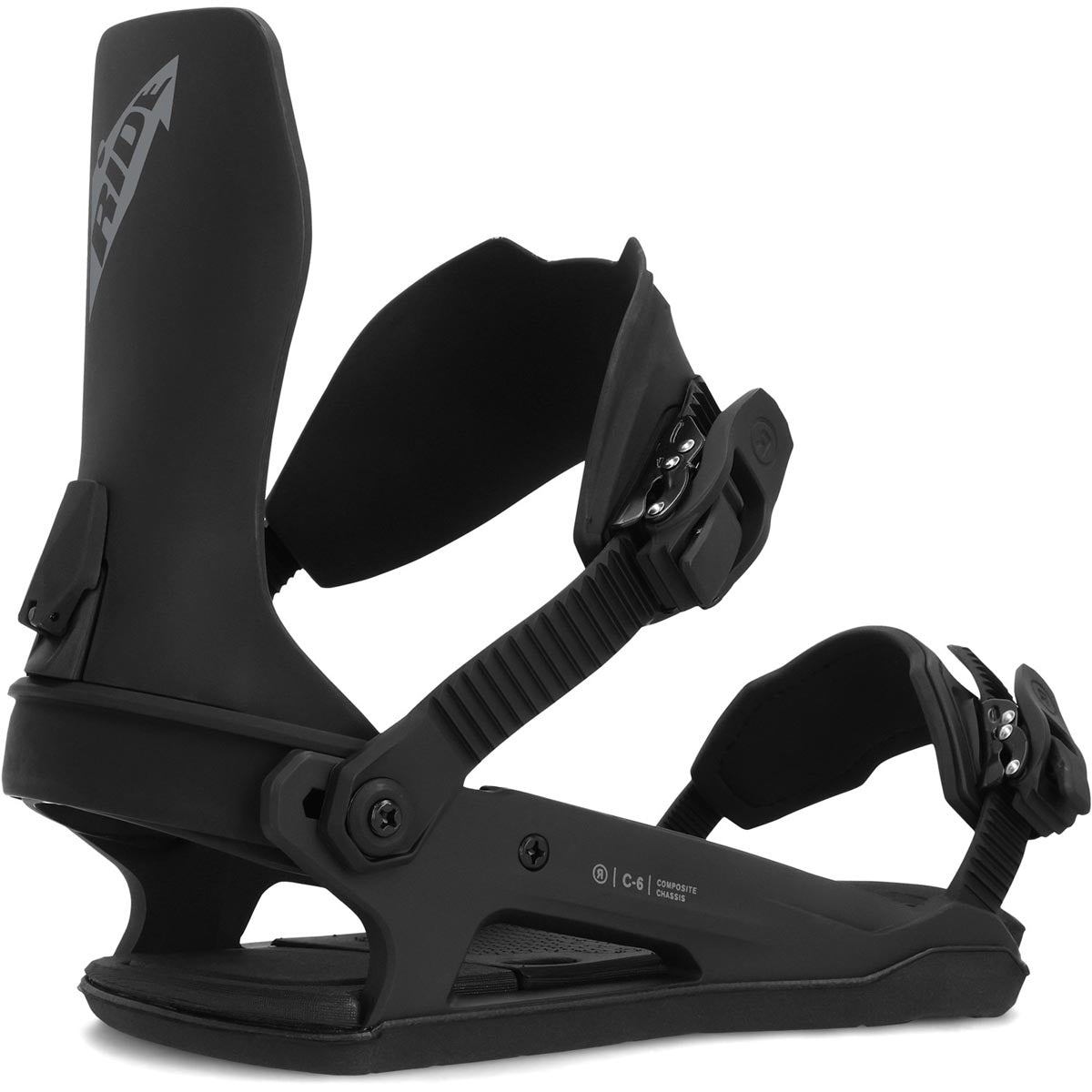 Ride C-6 2024 Snowboard Bindings - Black image 1