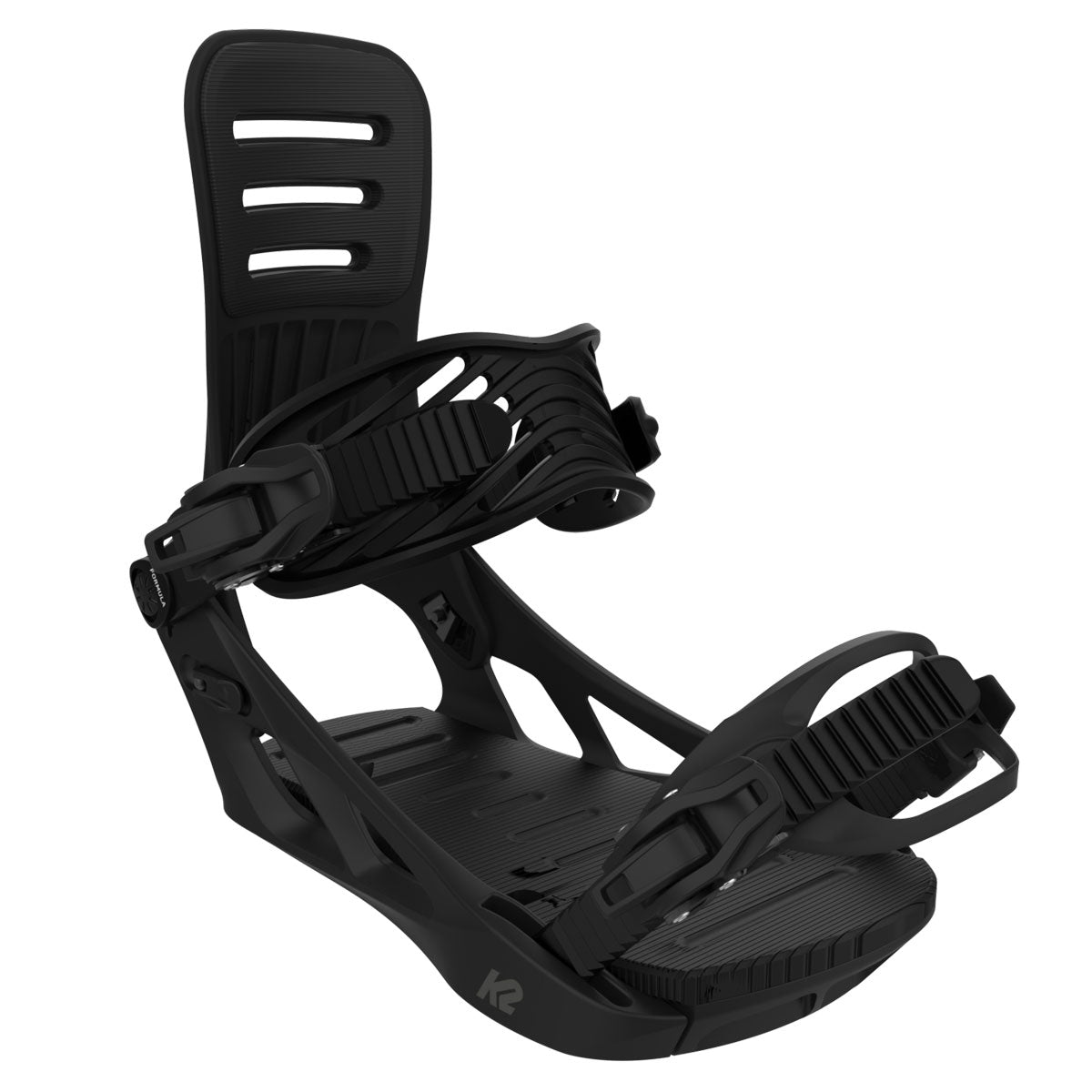 K2 Formula 2024 Snowboard Bindings - Black image 2