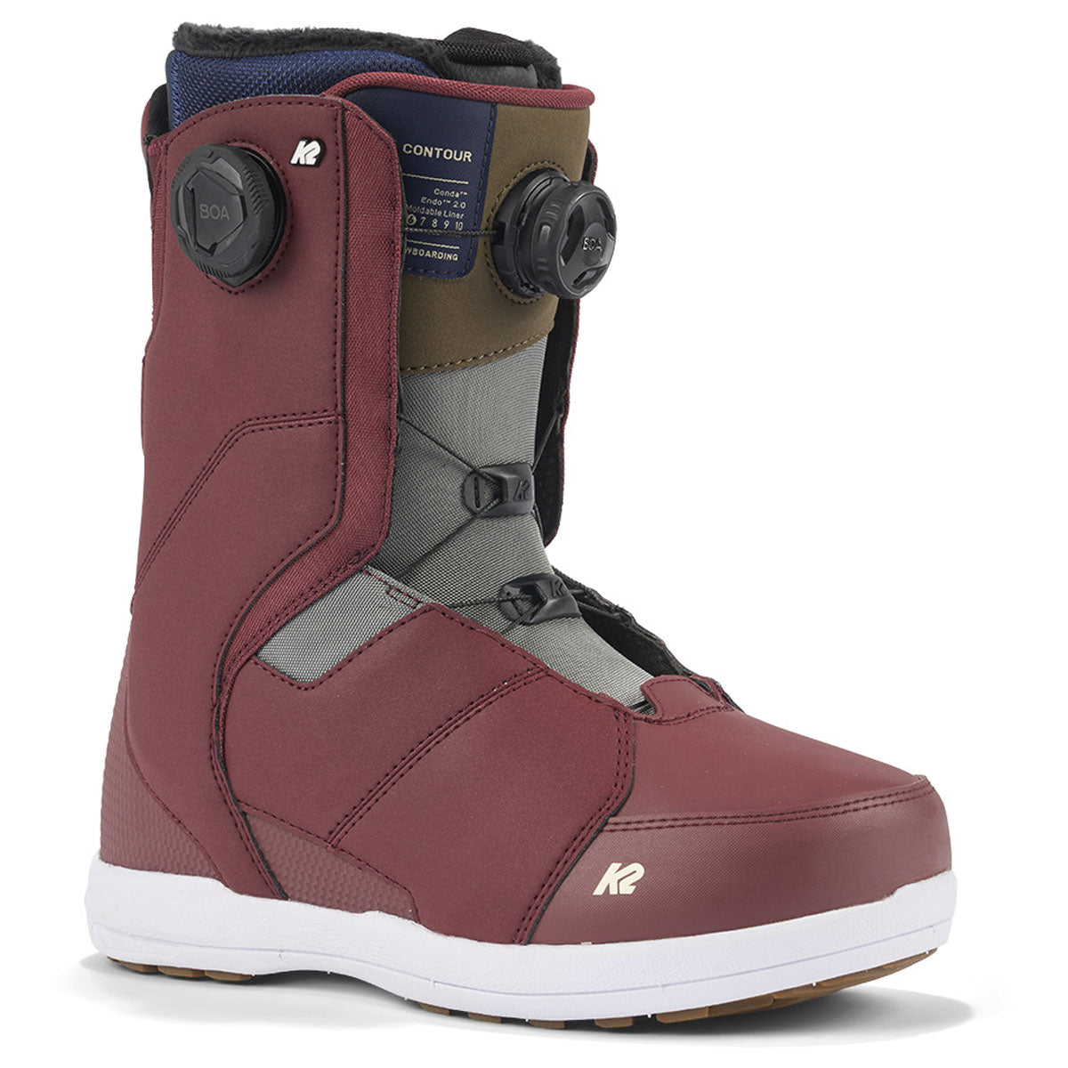 K2 Womens Contour 2024 Snowboard Boots - CO-ED image 1