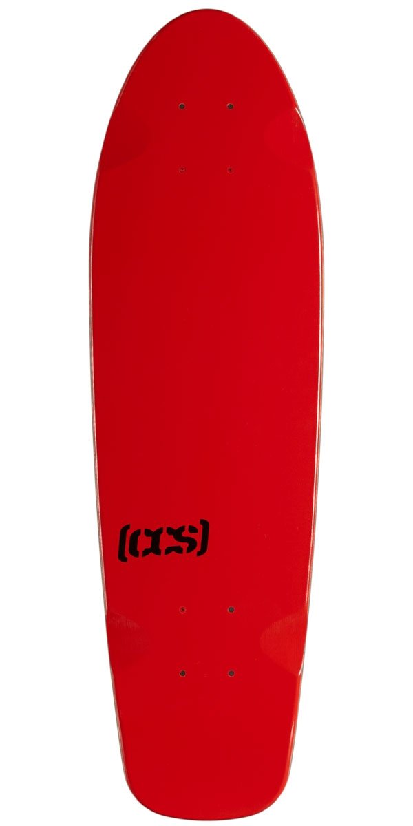 CCS Logo Cruiser Skateboard Deck - Red - 8.00