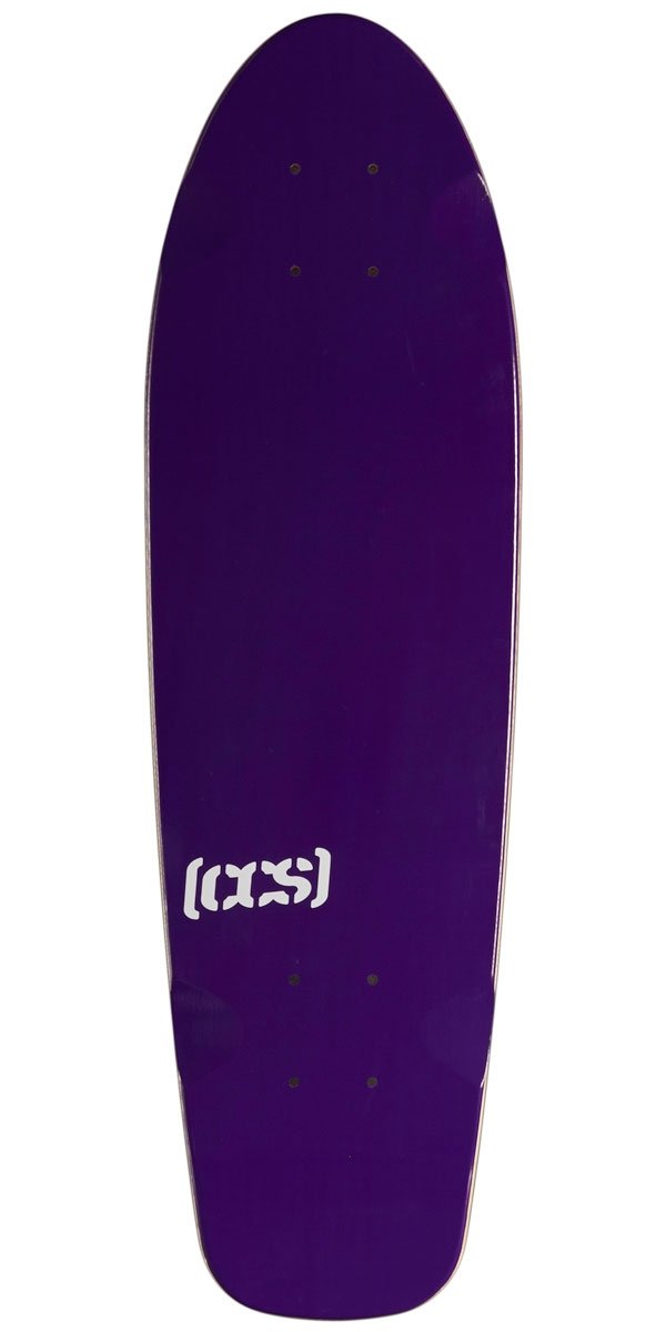 CCS Logo Cruiser Skateboard Deck - Purple - 8.00
