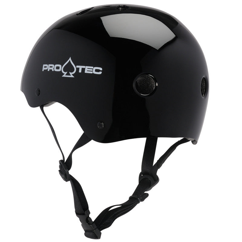 ProTec Classic Skate Skateboard Helmet - Gloss Black image 2