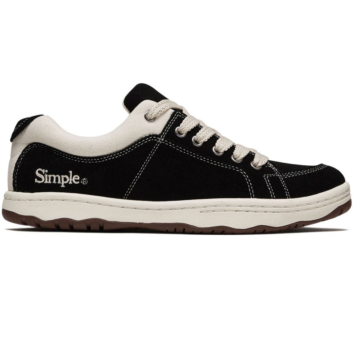 Simple OS Suede Shoes - Black image 1