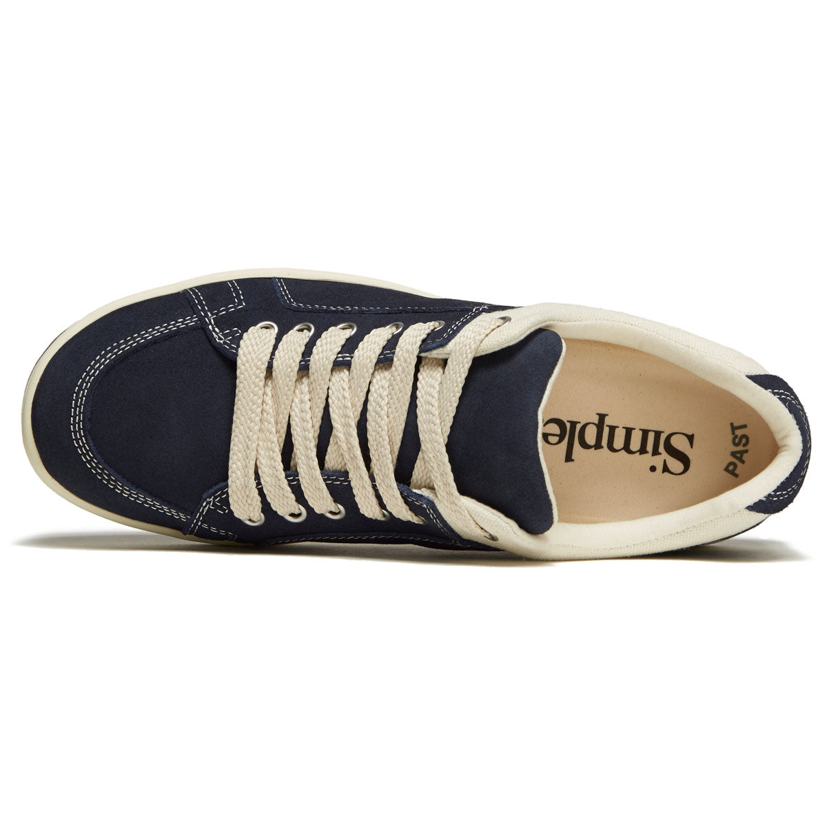 Simple OS Suede Shoes - Navy image 3