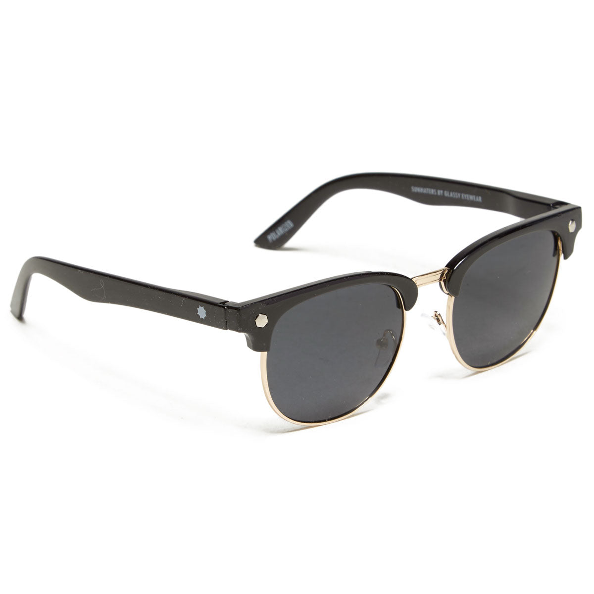 Glassy Morrison Polarized Sunglasses - Black/Gold image 1