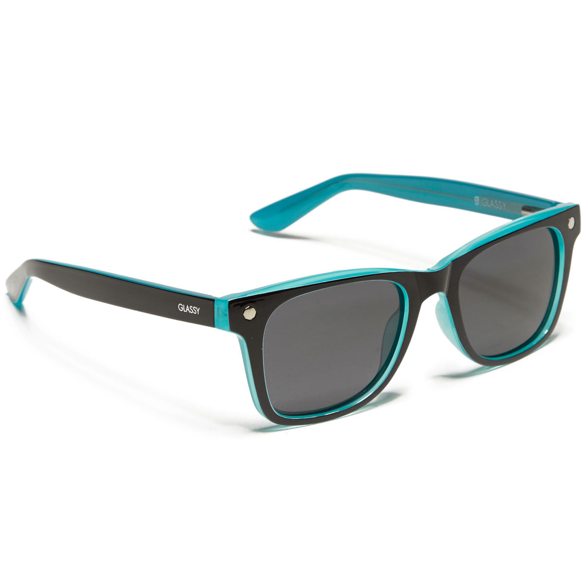 Glassy Harper Premium Polarized Sunglasses - Black Tiffany image 1
