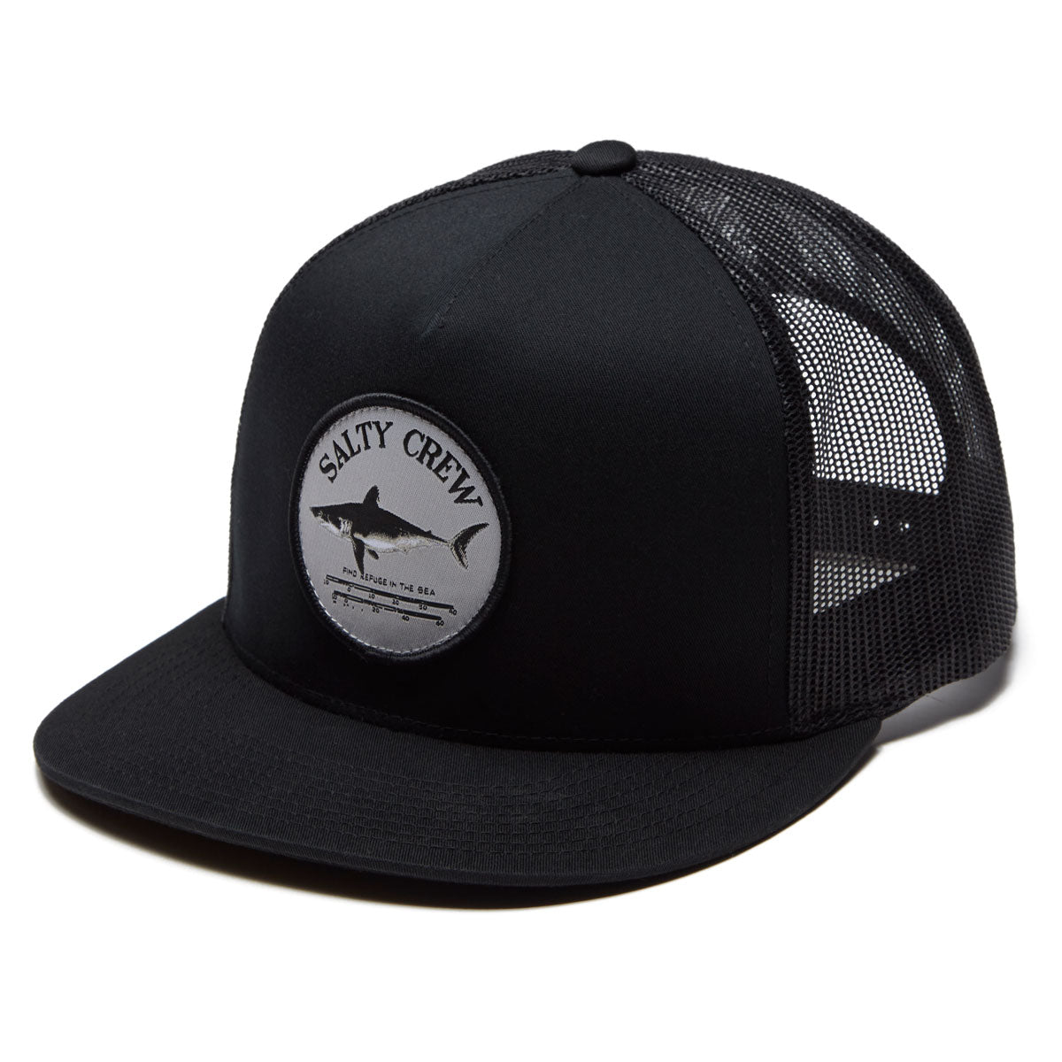 Salty Crew Bruce Trucker Hat - Black image 1