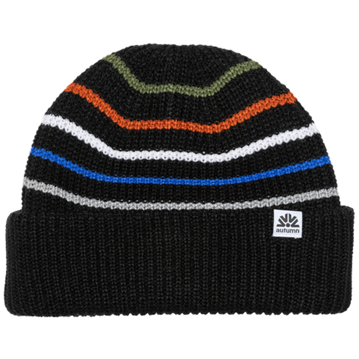 Autumn Retro Beanie - Black image 1