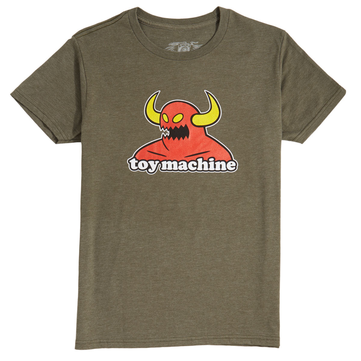 Toy Machine Monster T-Shirt - Light Olive image 1