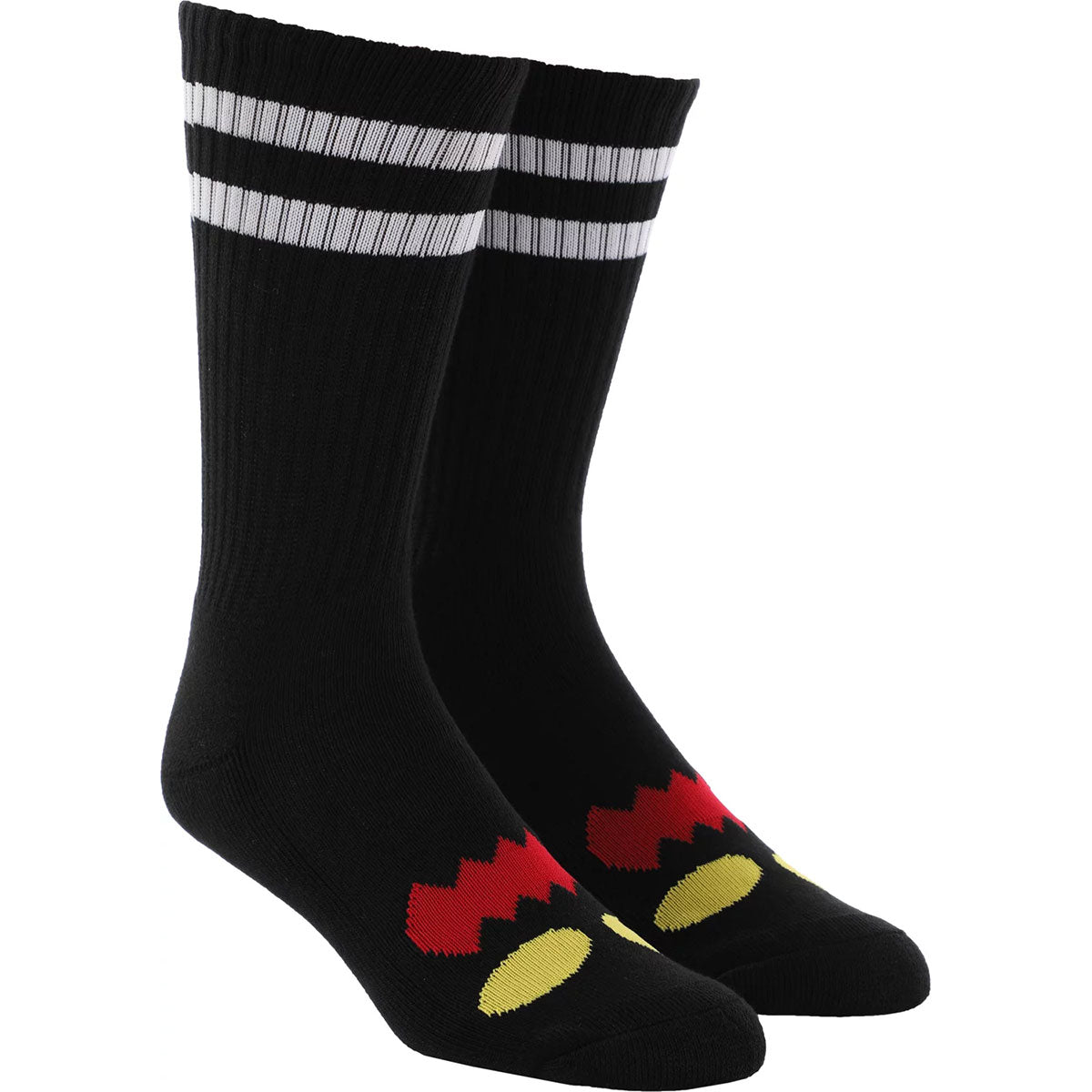 Toy Machine Monster Face Socks - Black image 1