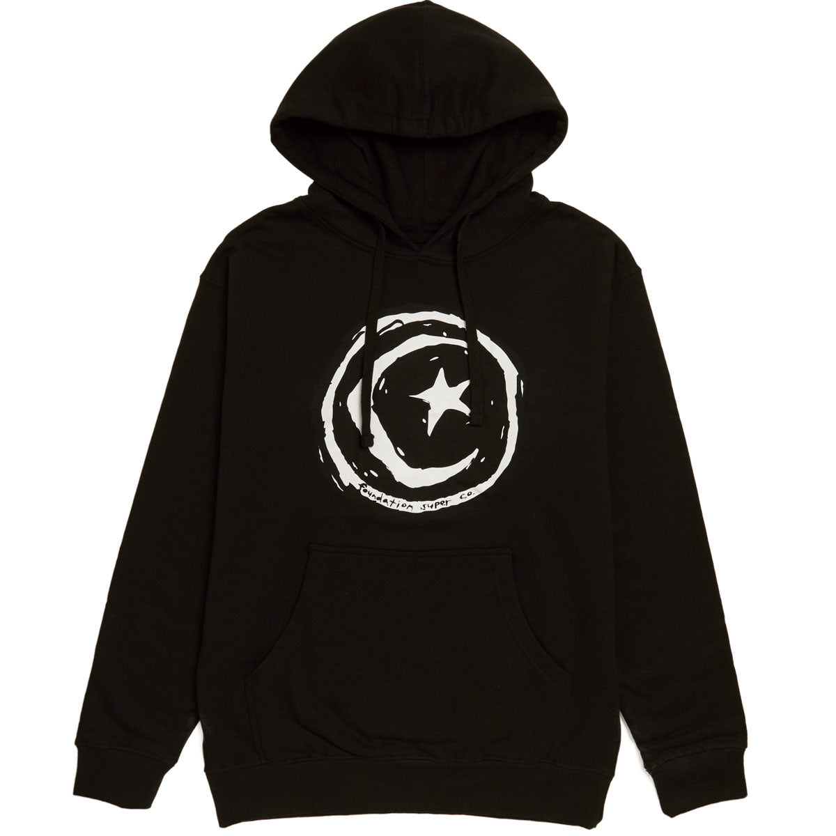 Foundation Star and Moon Hoodie - Black image 1