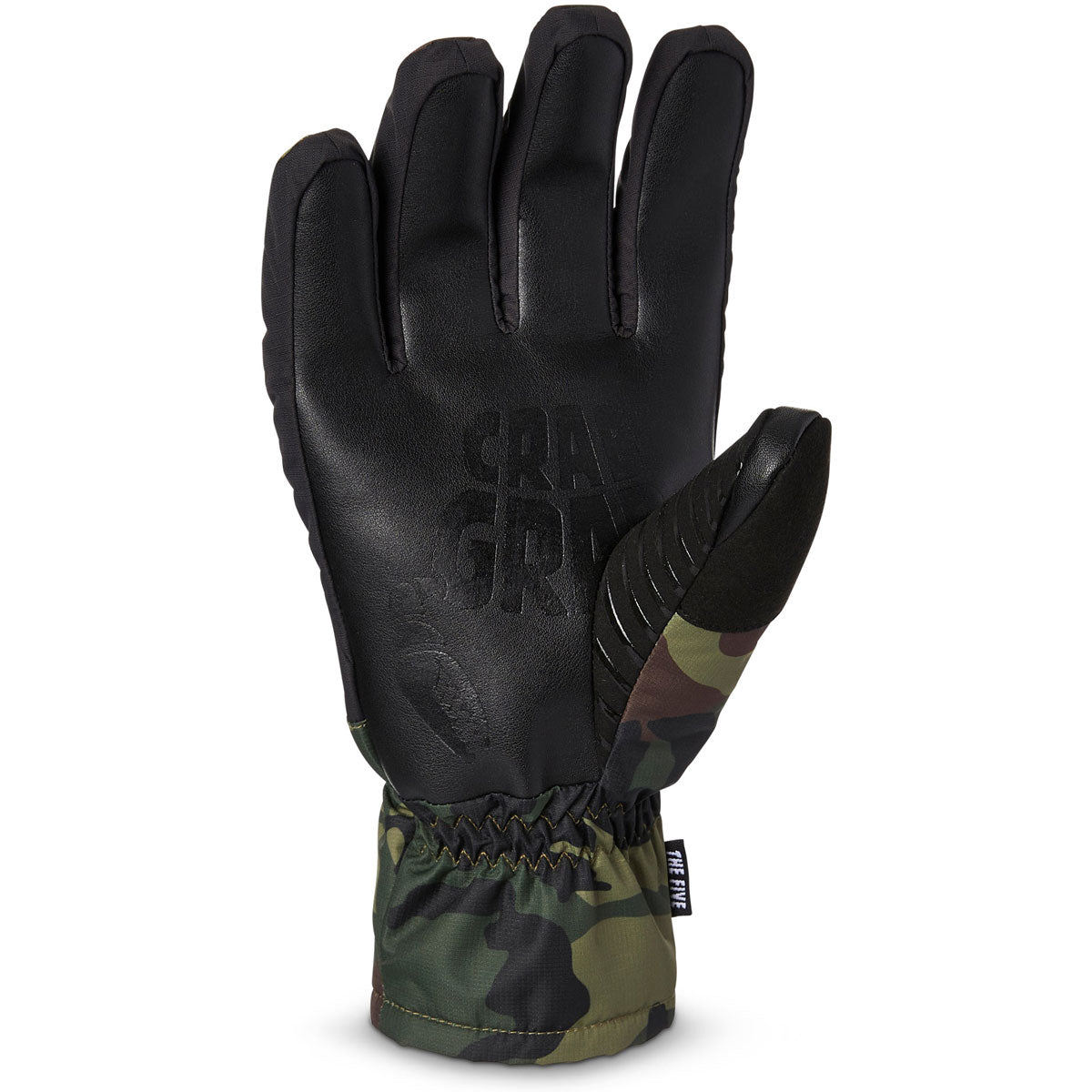 Crab Grab Five Snowboard Gloves - Woodland Camo image 2