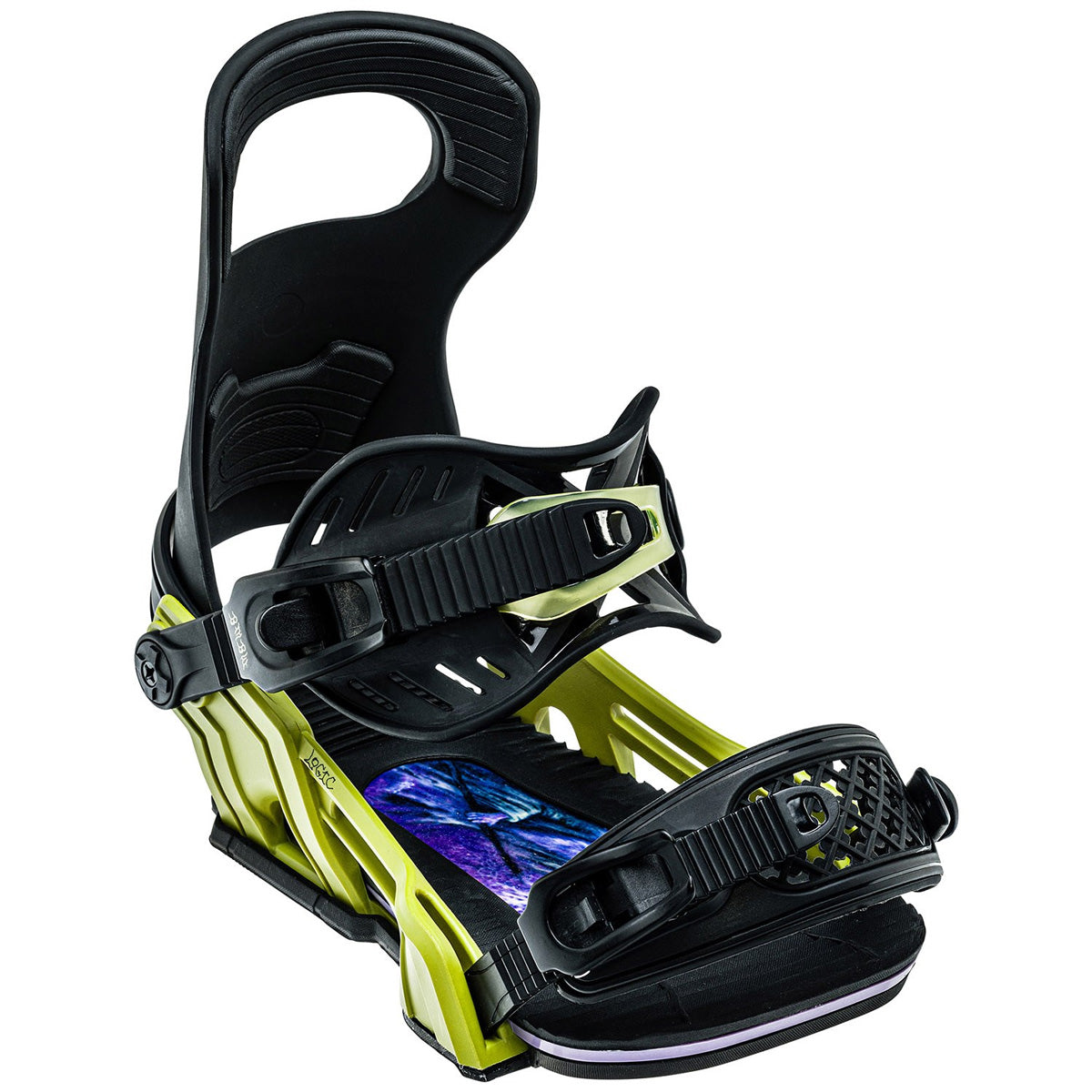 Bent Metal Logic 2023 Snowboard Bindings - Green image 2