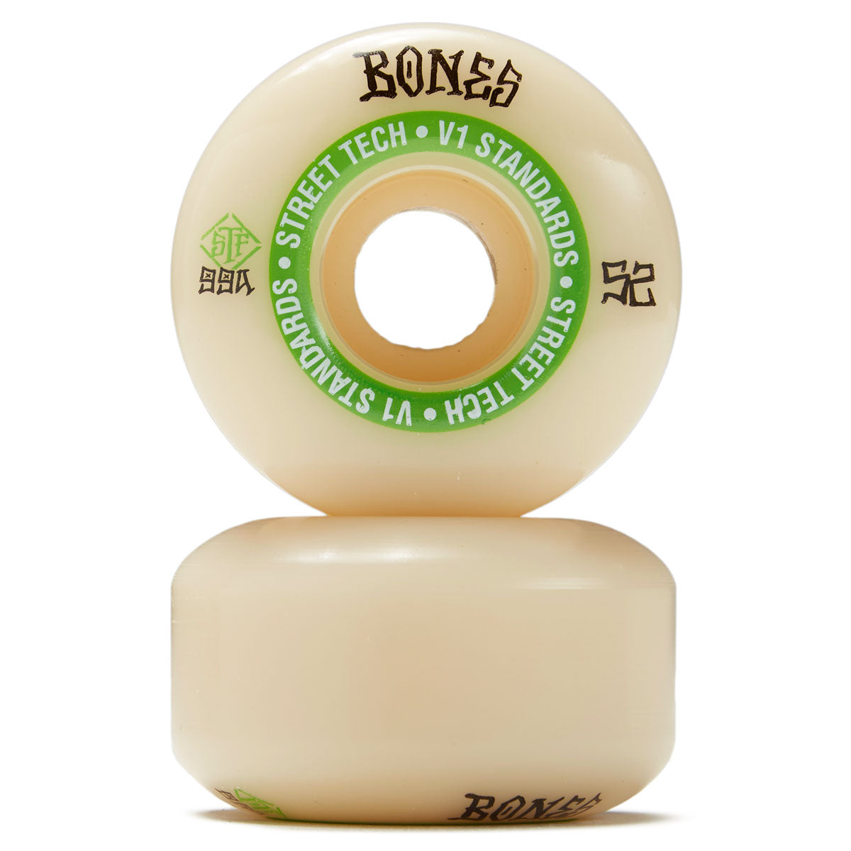 Bones Peg-Leg-Asus 99a V1 Standard Skateboard Wheels - 52mm image 2