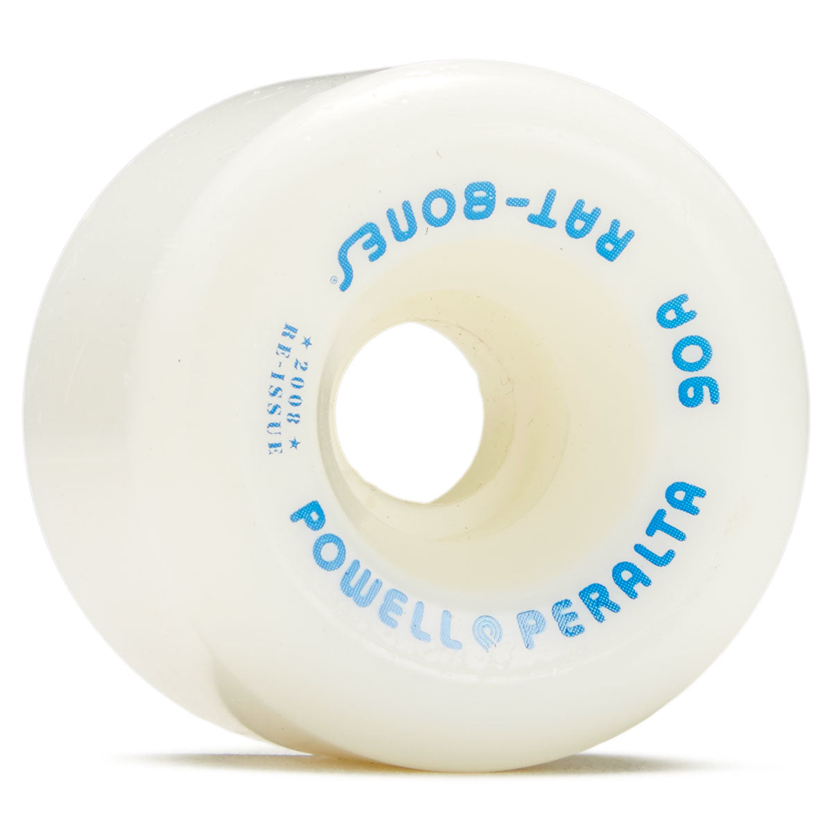 Powell Peralta Rat Bones 90A Skateboard Wheels - White - 60mm image 1