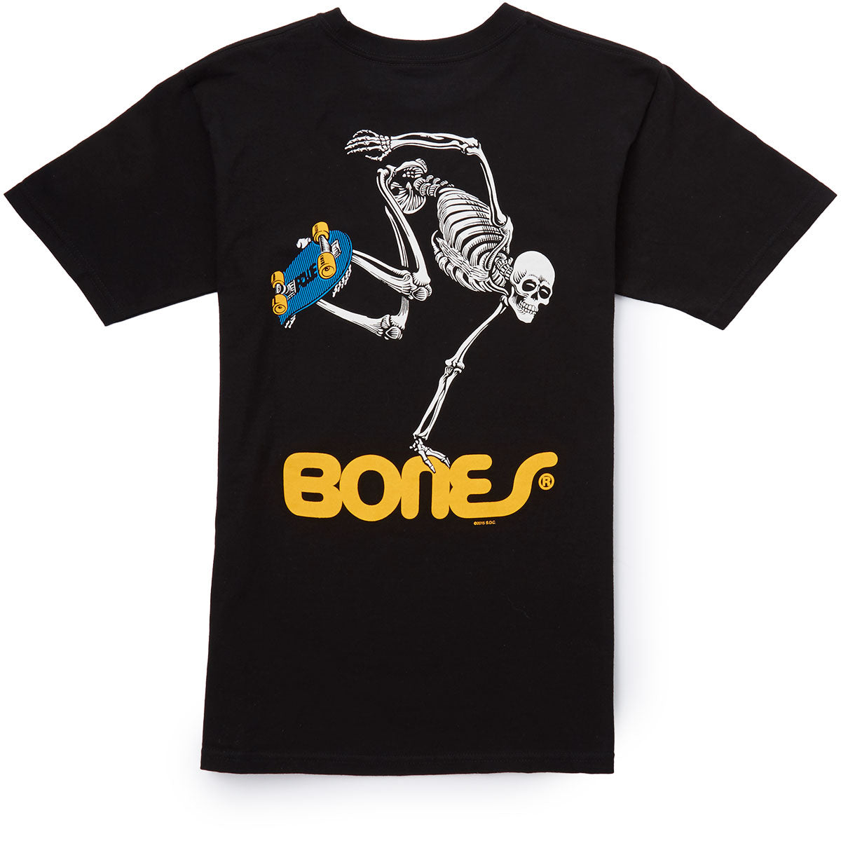 Powell-Peralta Skateboard Skeleton T-Shirt - Black image 1