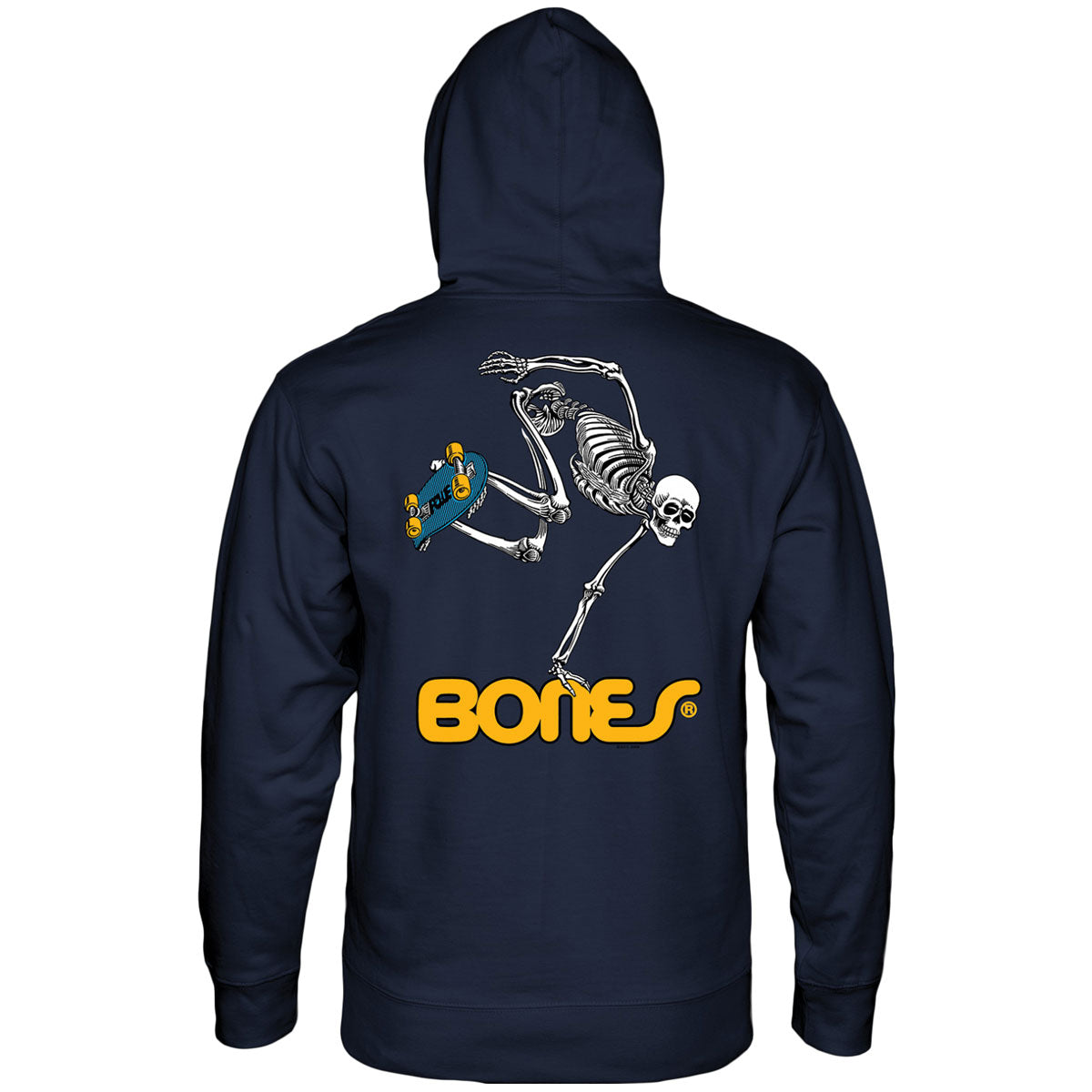 Powell-Peralta Skateboard Skeleton Hoodie - Navy image 2