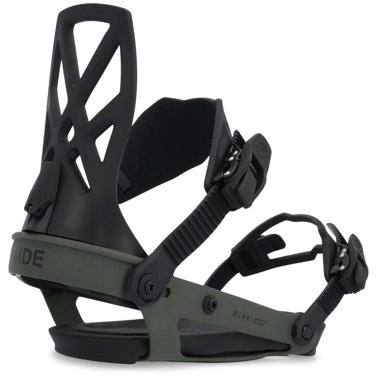 Ride A-4 2024 Snowboard Bindings - Black image 1