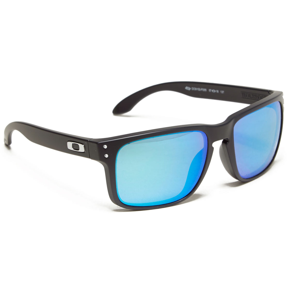 Oakley Holbrook Sunglasses - Matte Black/PRIZM Sapphire Polarized Lens image 1