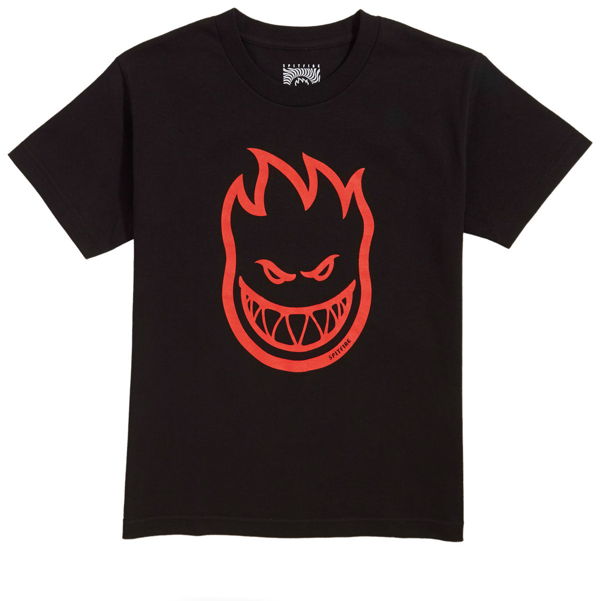 Spitfire Youth Bighead T-Shirt - Black/Red image 1