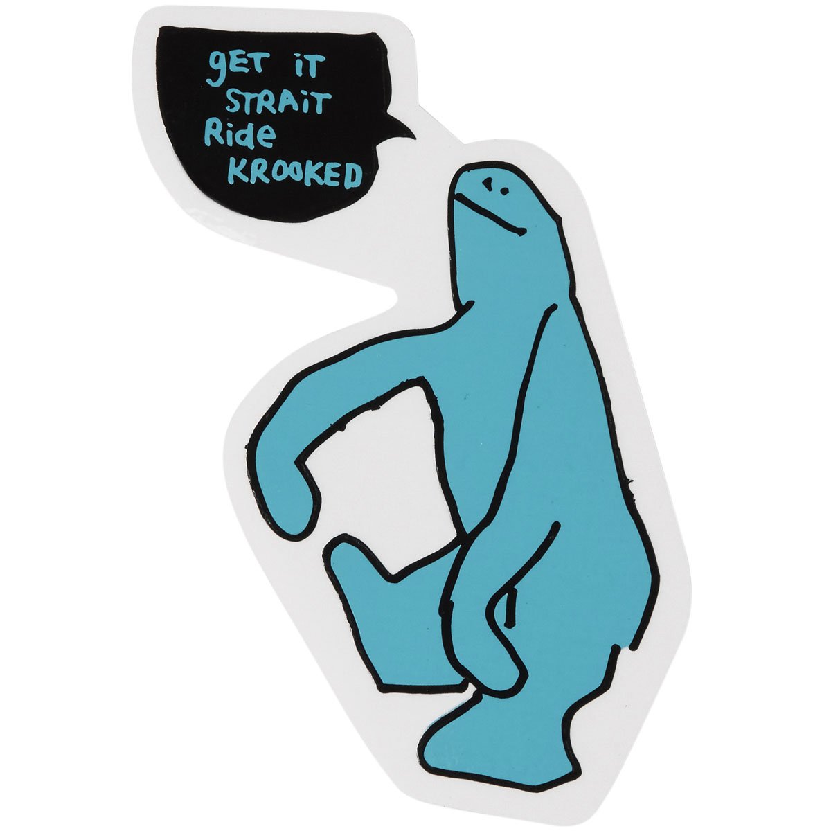 Krooked Get It Straight Sticker - MD image 1