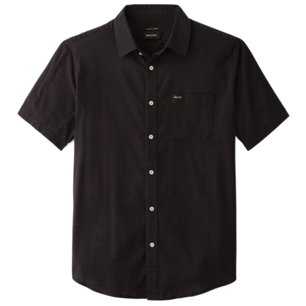 Brixton Charter Oxford Shirt - Black image 4