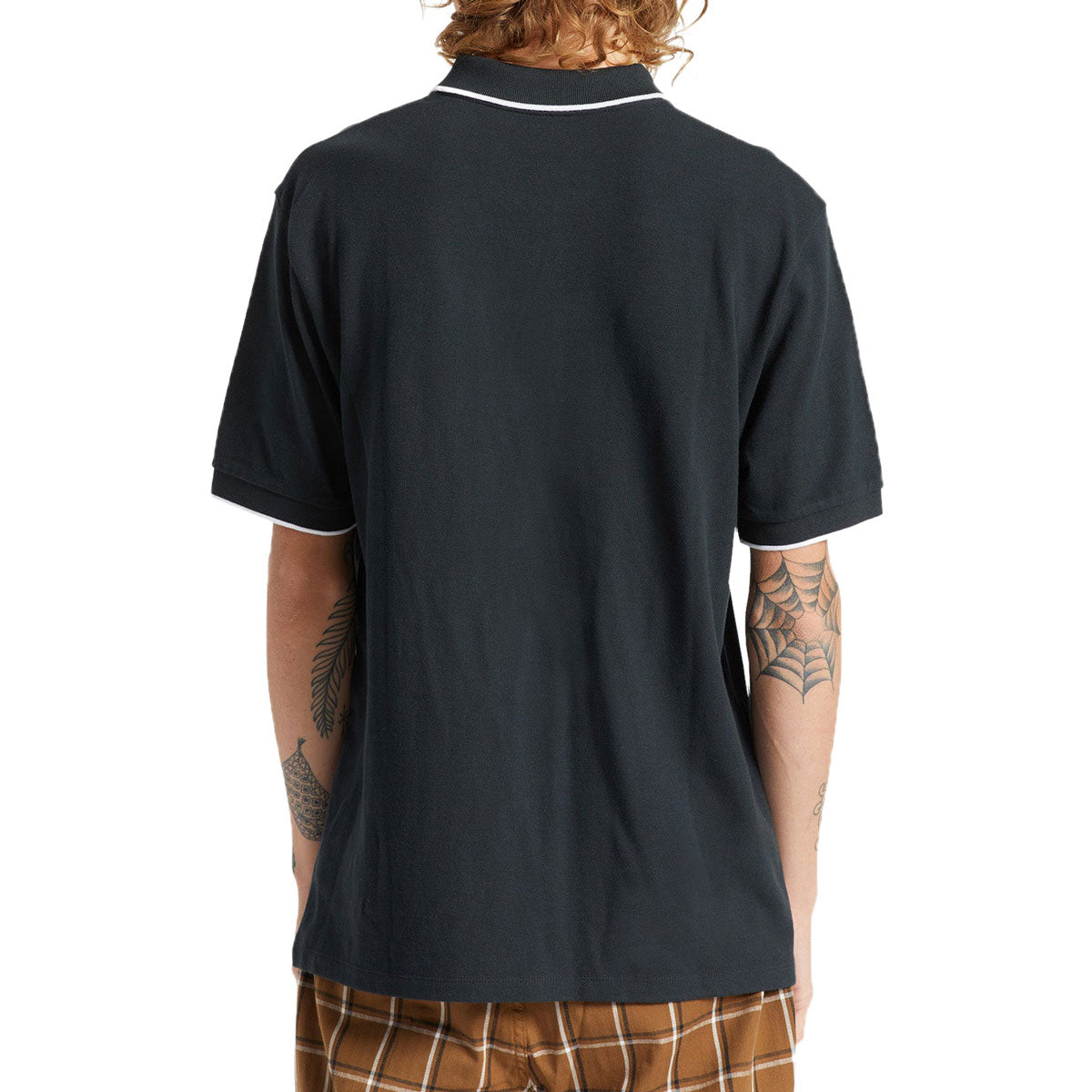 Brixton Proper Polo Shirt - Black image 2