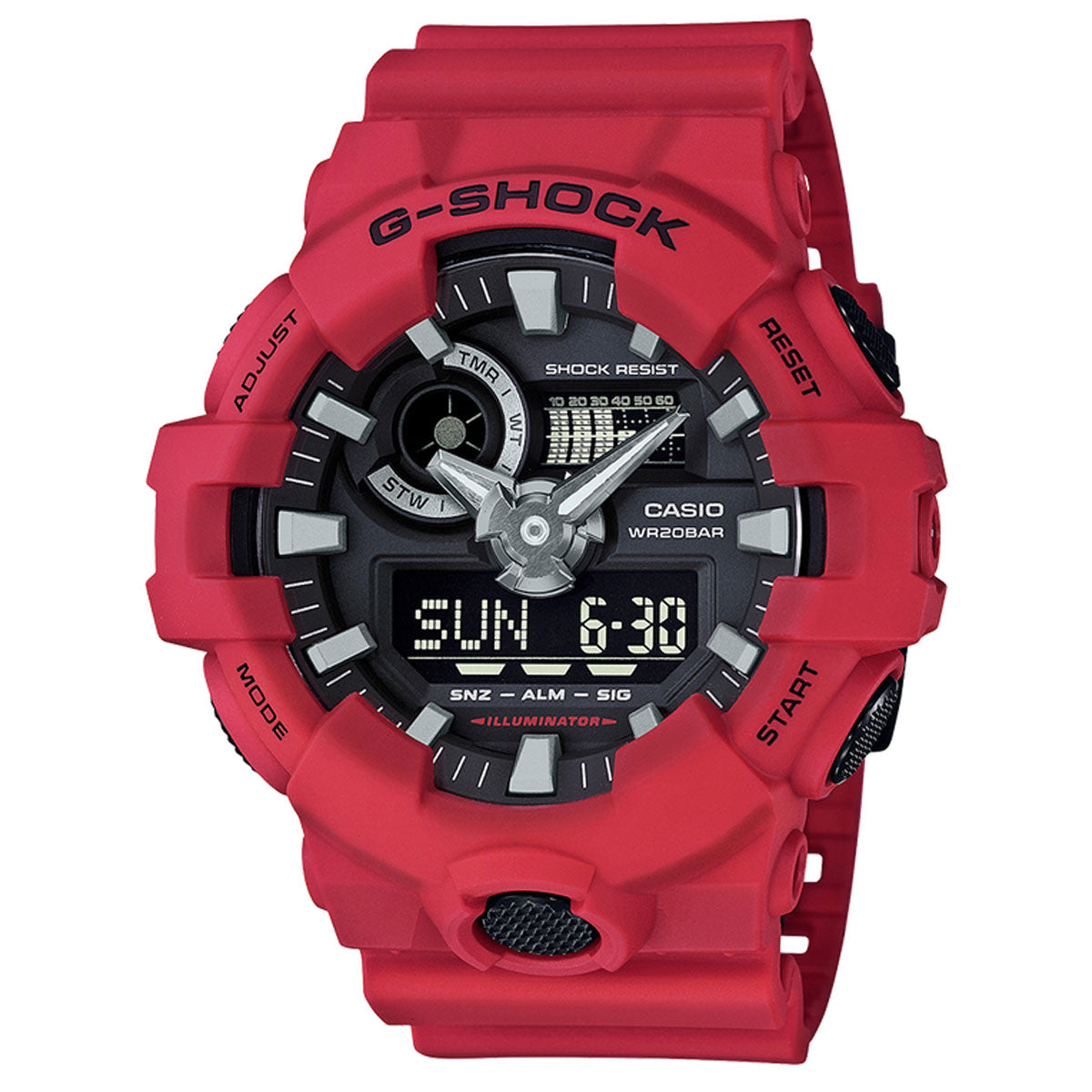 G-Shock GA700-4A Watch - Red image 1
