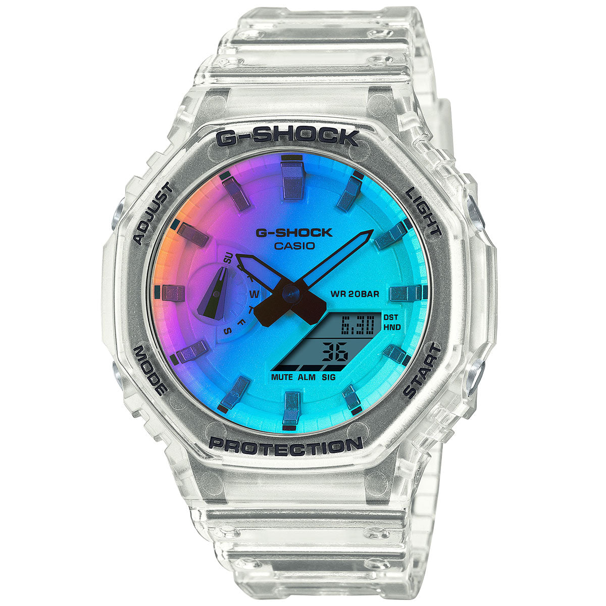 G-Shock GA2100SRS-7A Watch - Resin Clear image 1