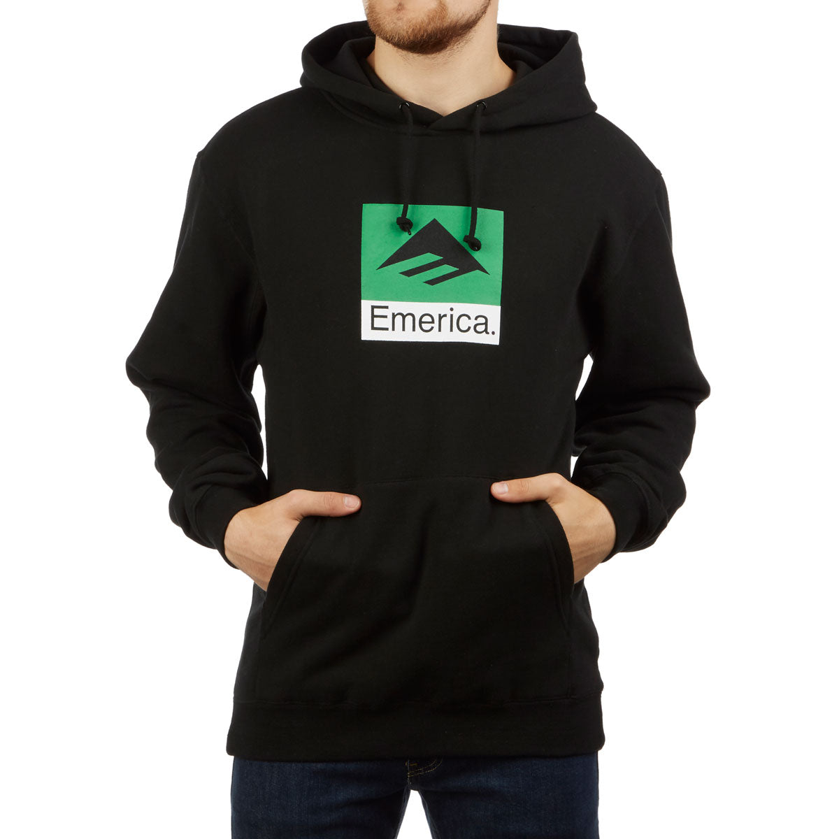 Emerica Classic Combo Hoodie - Black image 1