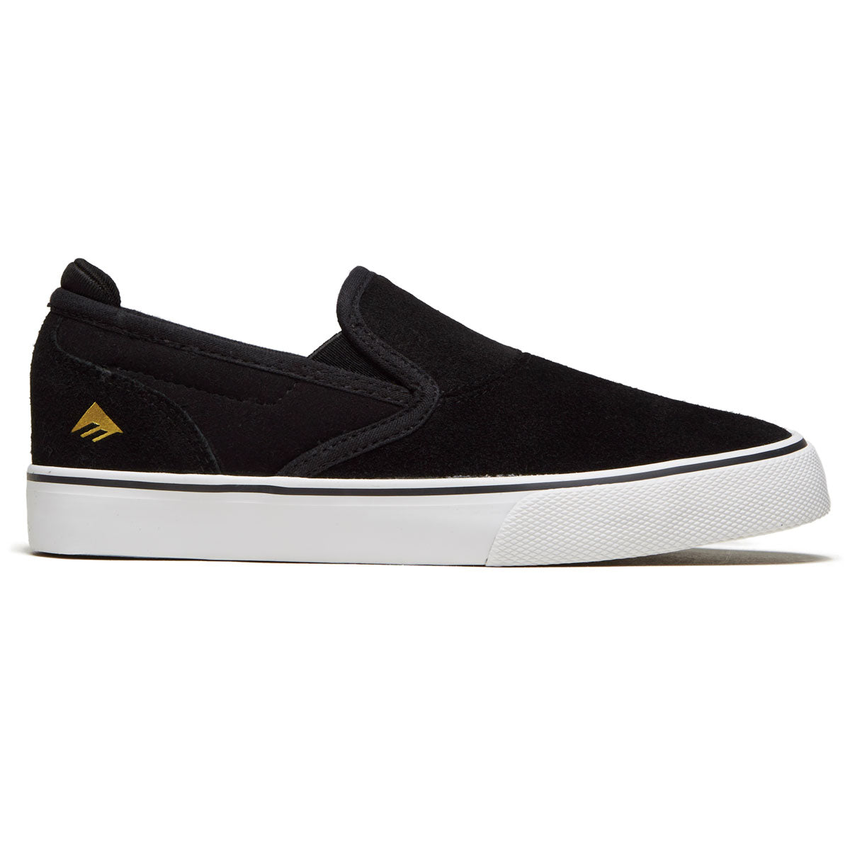 Emerica Wino G6 Slip-on Youth Shoes - Black/White image 1