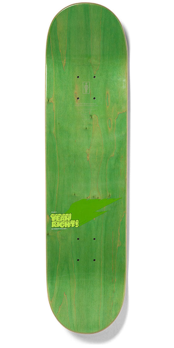 Girl Yeah Right Skateboard Deck - 8.00