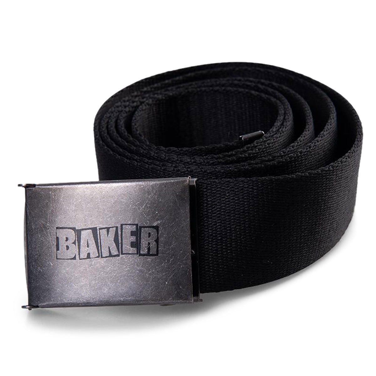 Baker Brand Logo Web Belt - Black image 1