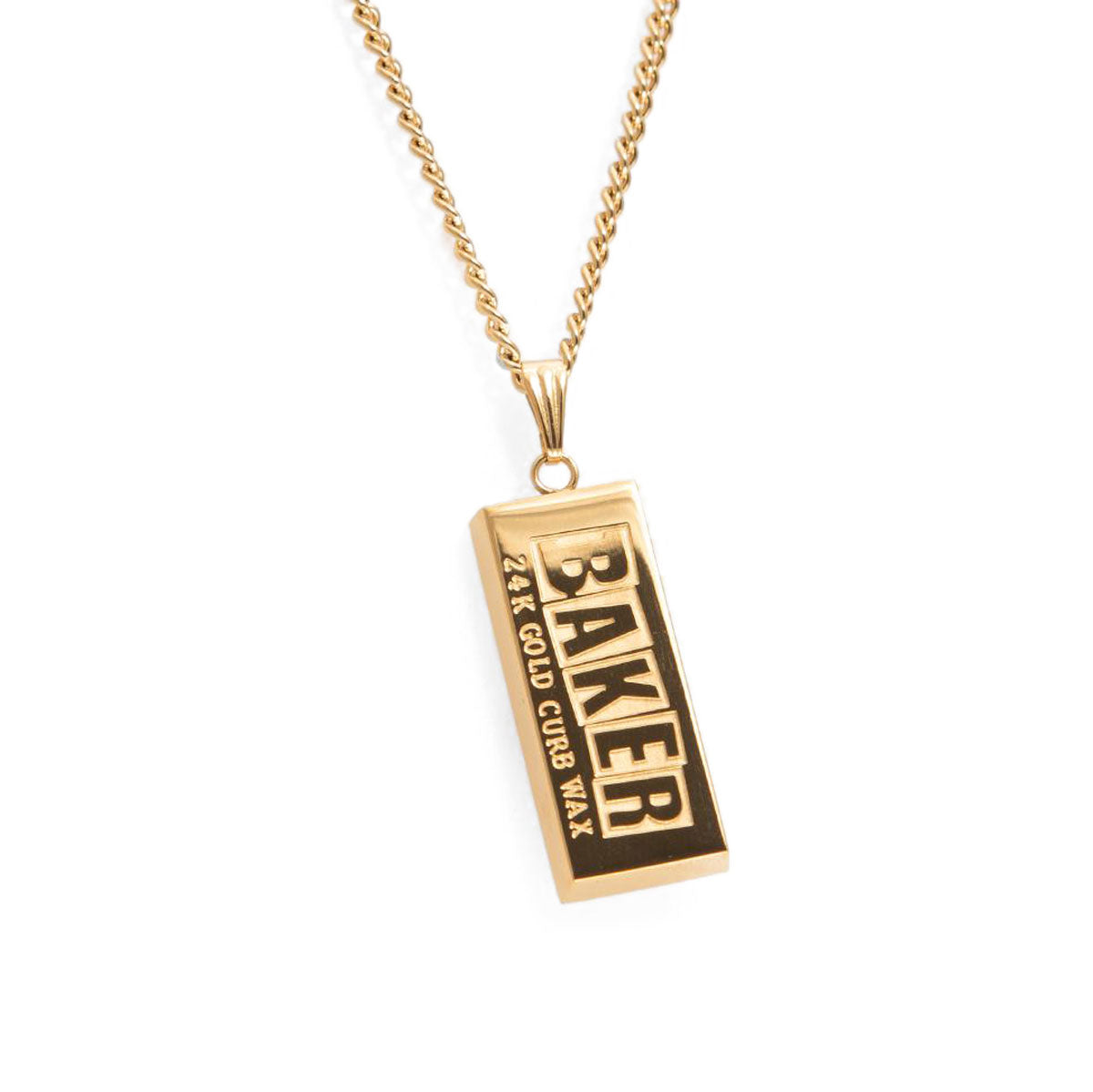 Baker Curb Wax Necklace - Gold image 1