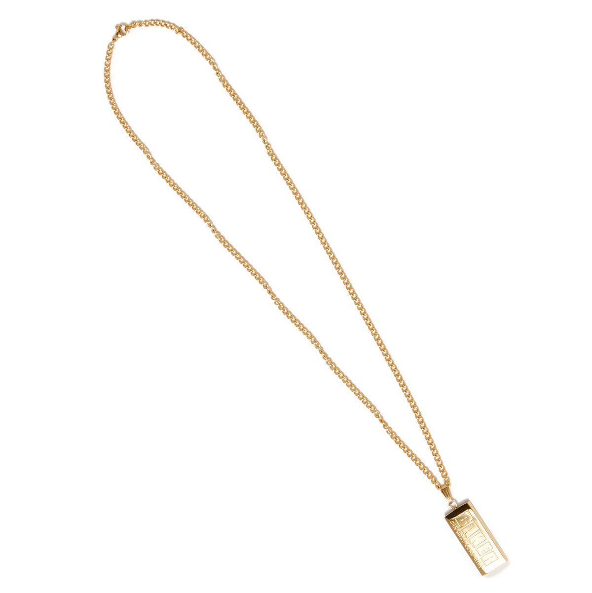 Baker Curb Wax Necklace - Gold image 2