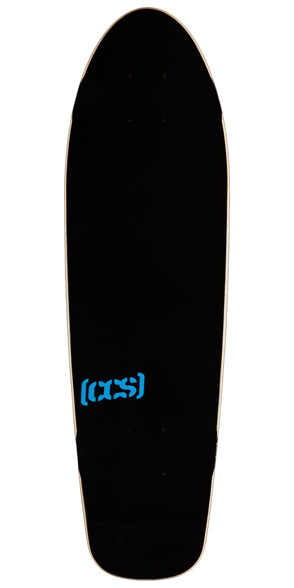 CCS Logo Cruiser Skateboard Deck - Black - 8.00