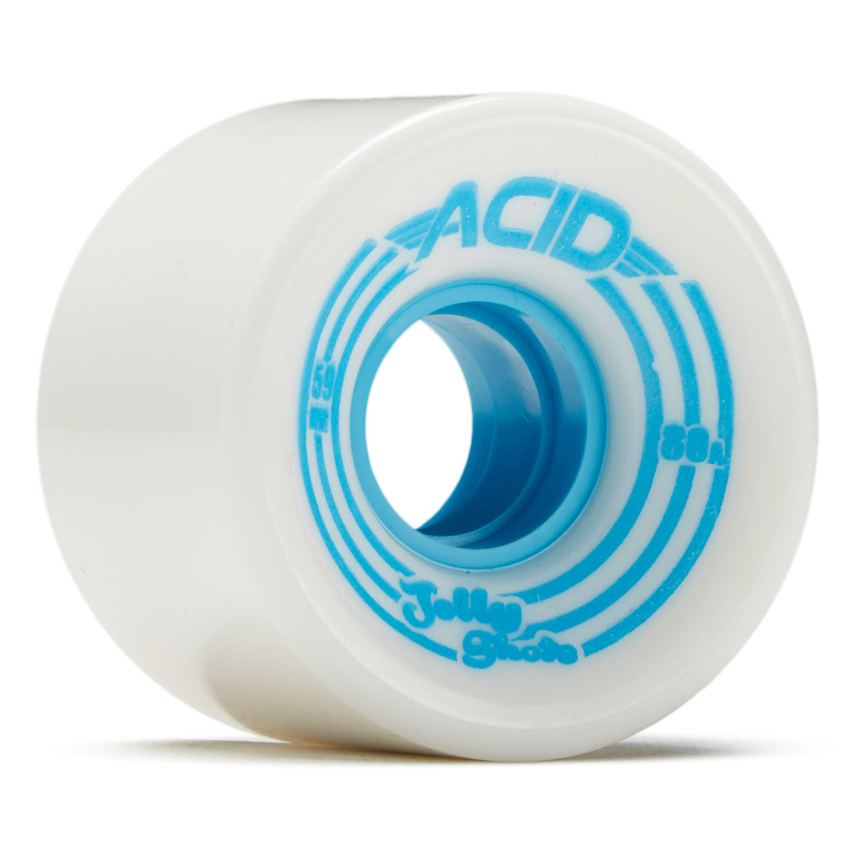 Acid Jelly Shots 80a Skateboard Wheels - White - 59mm image 1