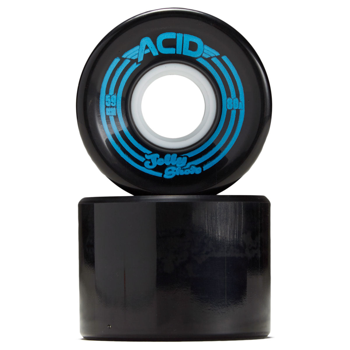 Acid Jelly Shots 80a Skateboard Wheels - Black - 59mm image 2