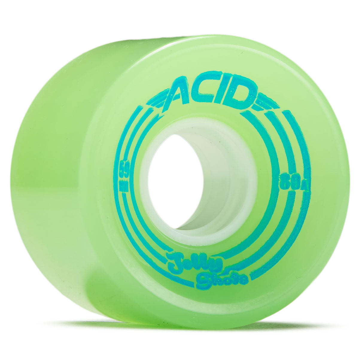 Acid Jelly Shots 80a Skateboard Wheels - Green - 59mm image 1