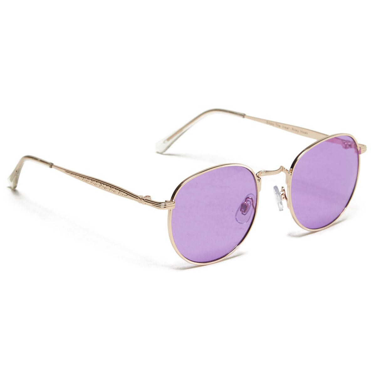 Happy Hour Holidaze Sunglasses - Gold/Purple image 1