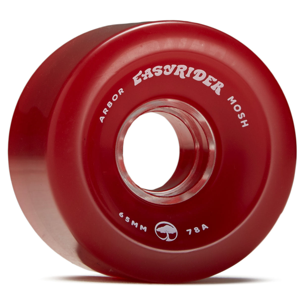 Arbor Mosh 78a Longboard Wheels - Vintage Red - 65mm image 1