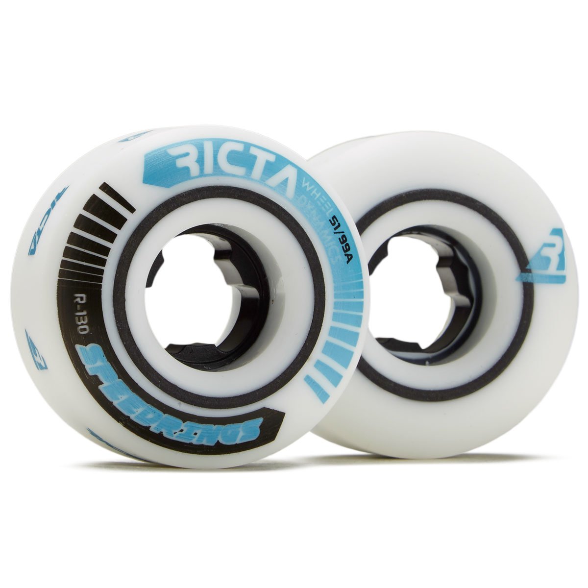 Ricta Speedrings Slim 99a Skateboard Wheels - 51mm image 1