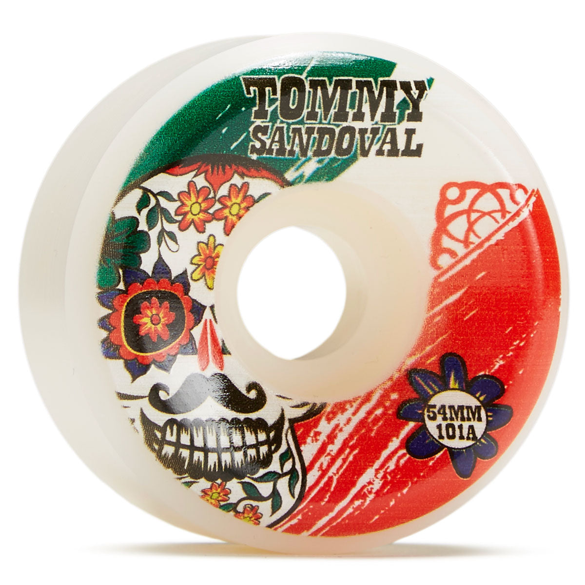 Satori Movement Tommy Sandoval Day Of The Dead Conical 101a Skateboard Wheels - 54mm image 1