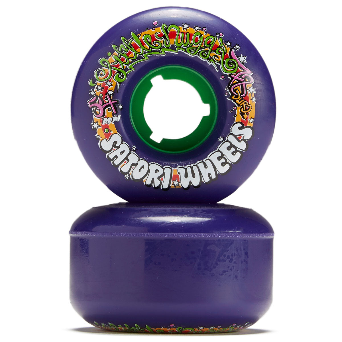 Satori Movement Lil Nugz 78a Skateboard Wheels - Purple - 54mm image 2