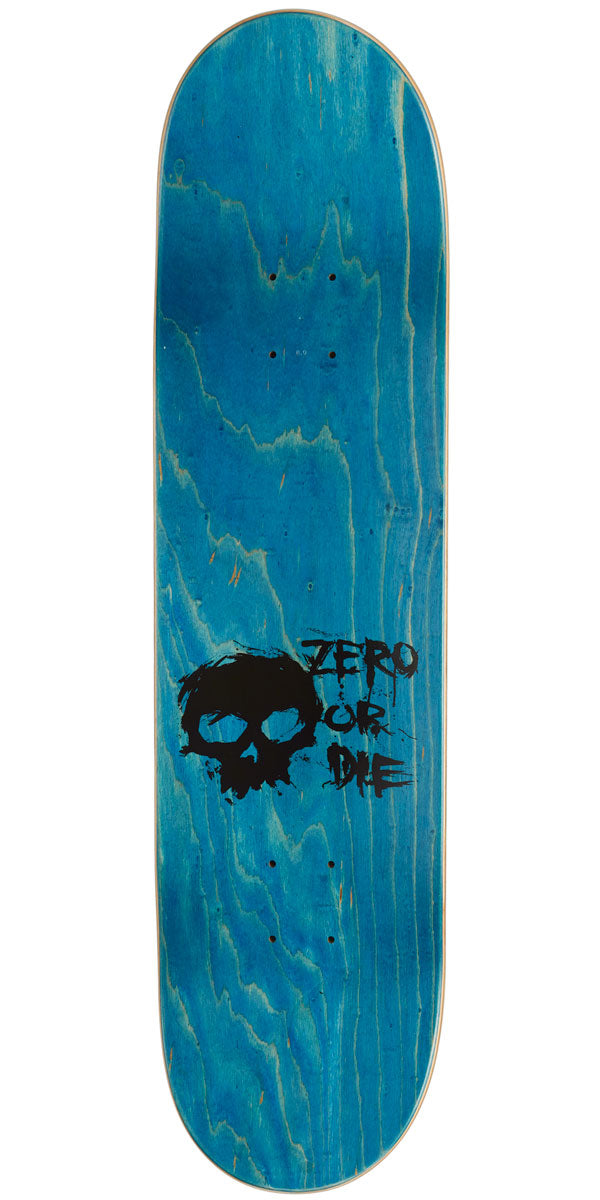 Zero Blood Skull Skateboard Deck - 8.00