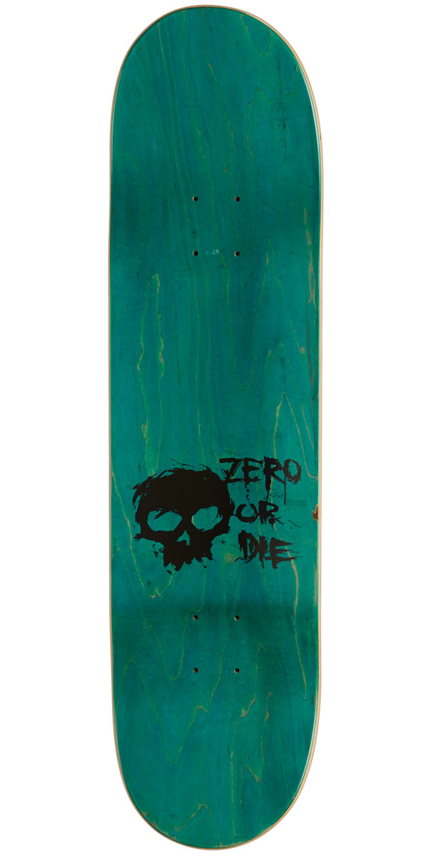 Zero Blood Skull Skateboard Deck - 8.25