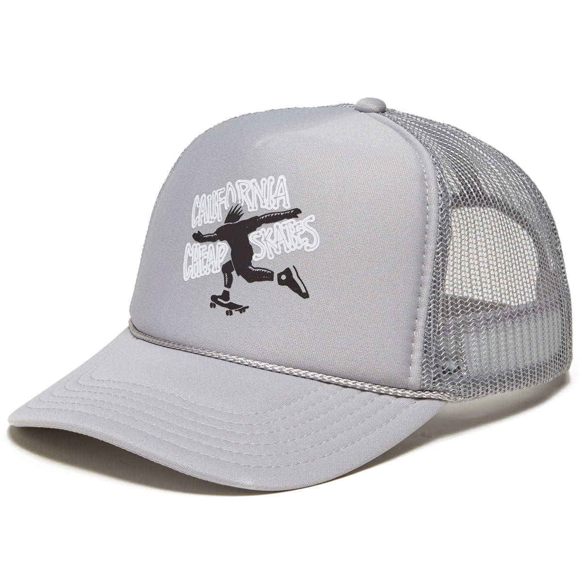 CCS Cheapskates Mesh Trucker Hat - Gray/Black/White image 1